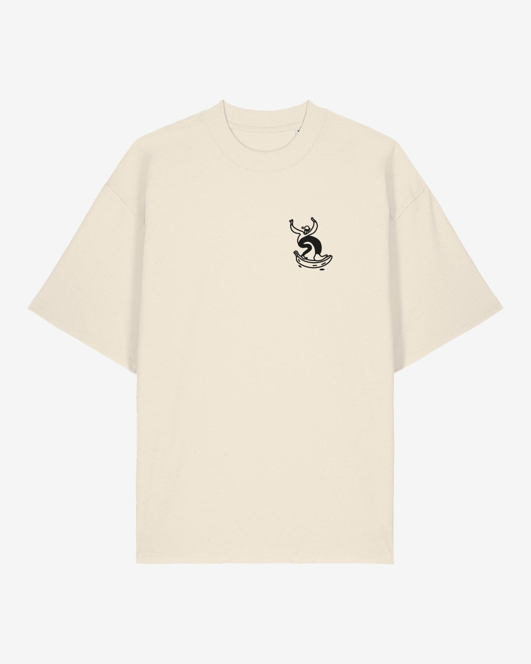 Rolling With Plant Power Oversized Organic Shirt