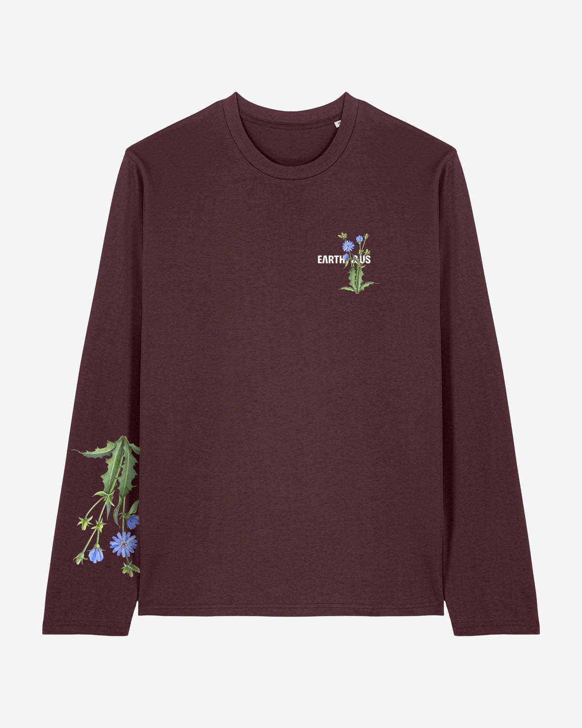 "Sandland Chicory" Wegwarte Organic Longsleeve