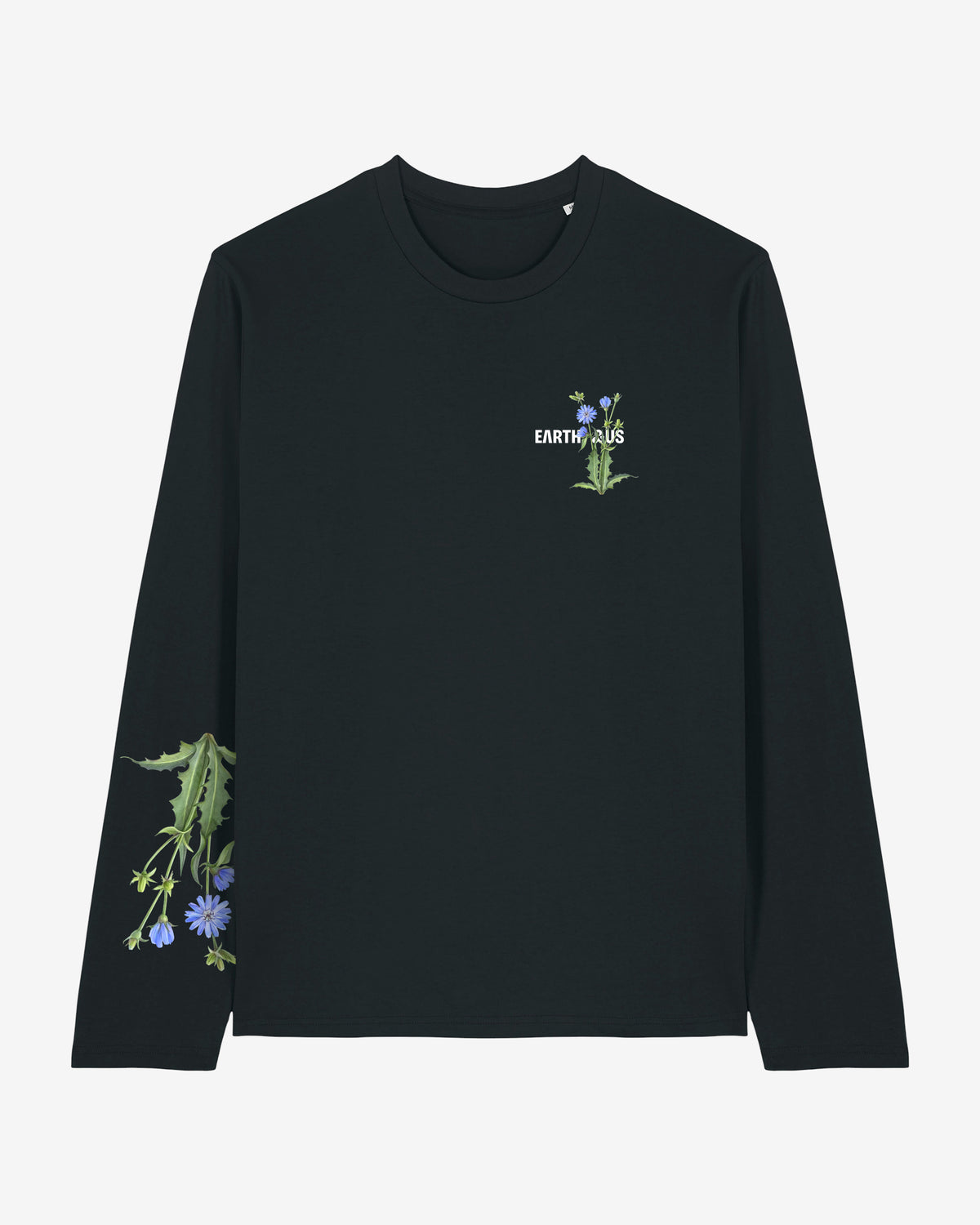 "Sandland Chicory" Wegwarte Organic Longsleeve