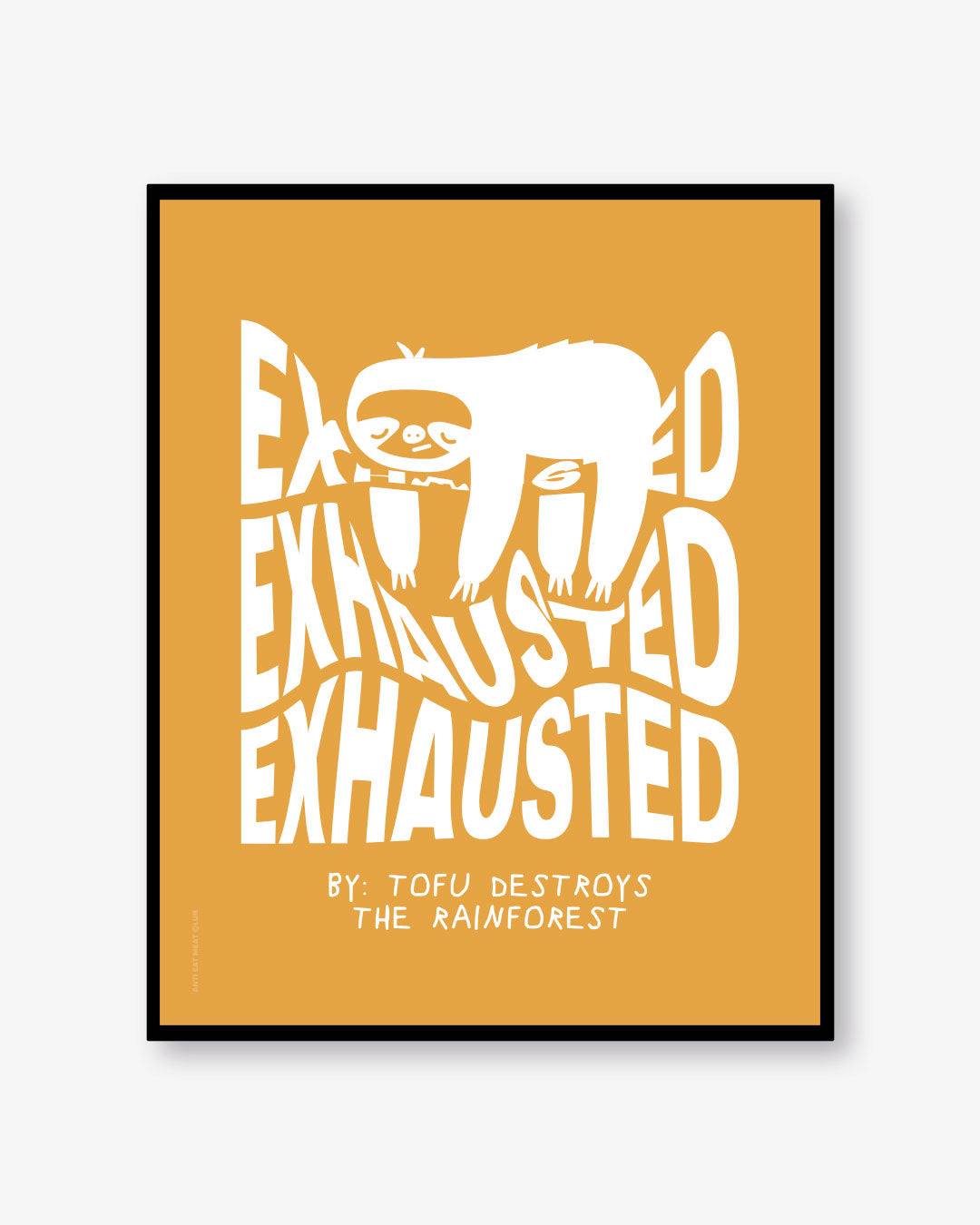 Saving Habitats Poster 40x50 cm