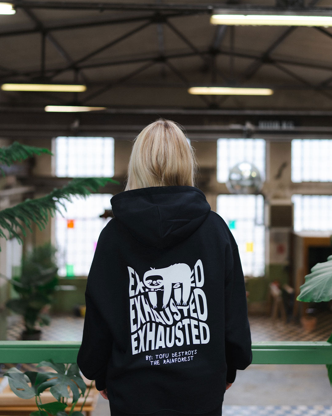 Saving Habitats Oversized Organic Hoodie