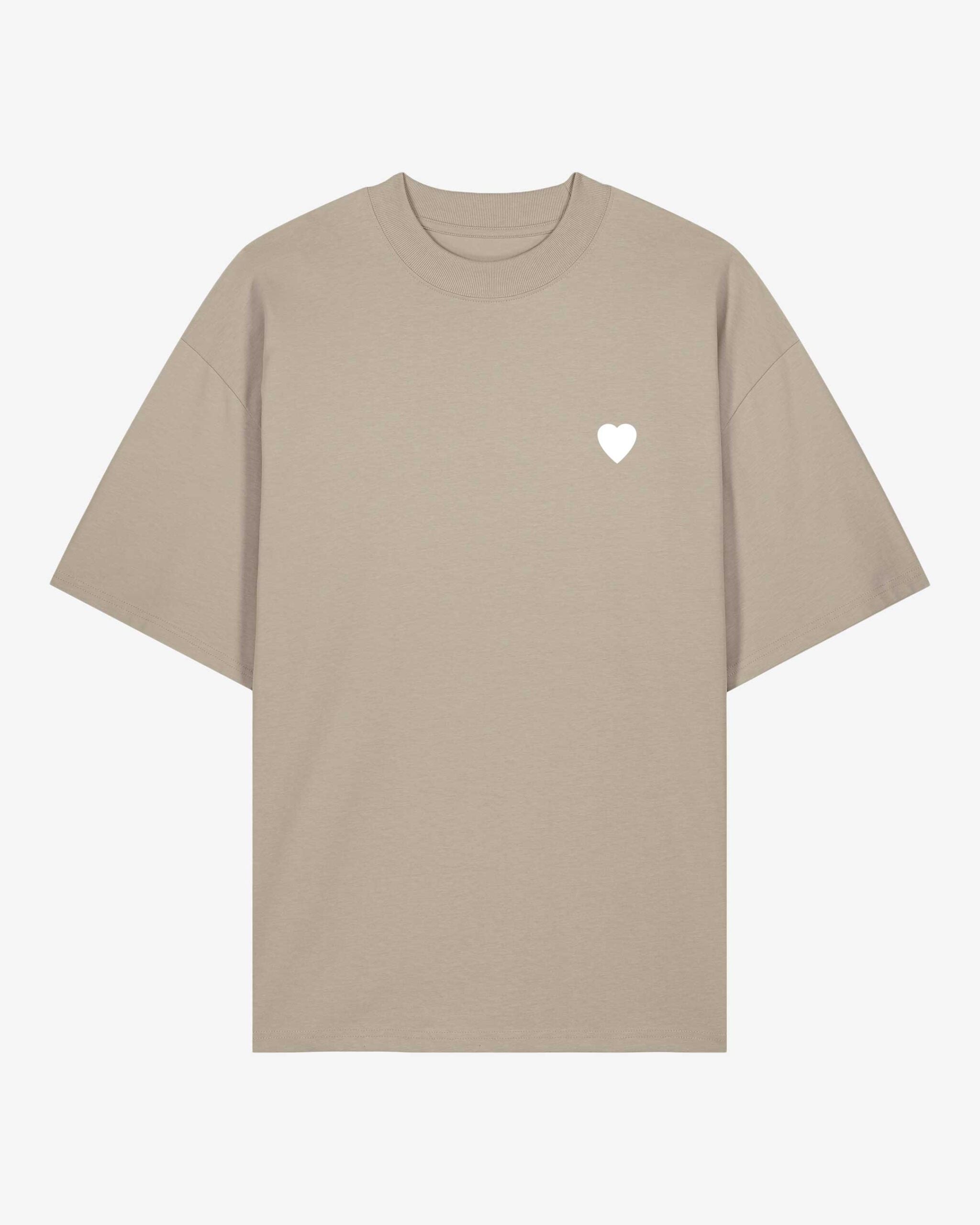 Sending Out Love Oversized Organic Shirt