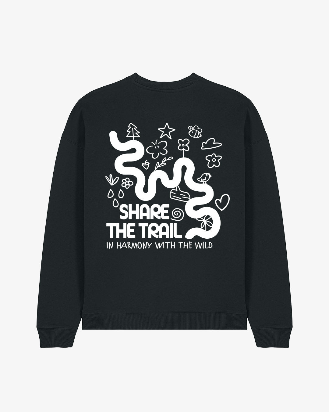 Share The Trail Oversized Organic Sweatshirt