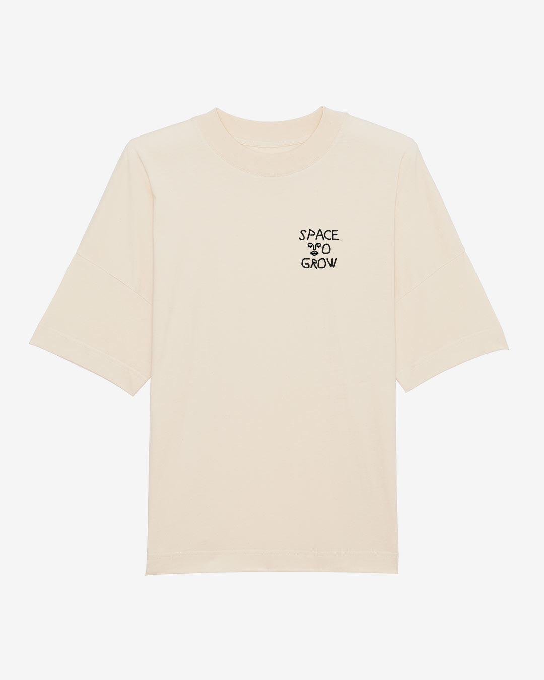 SPACE TO GROW Oversized Organic Shirt