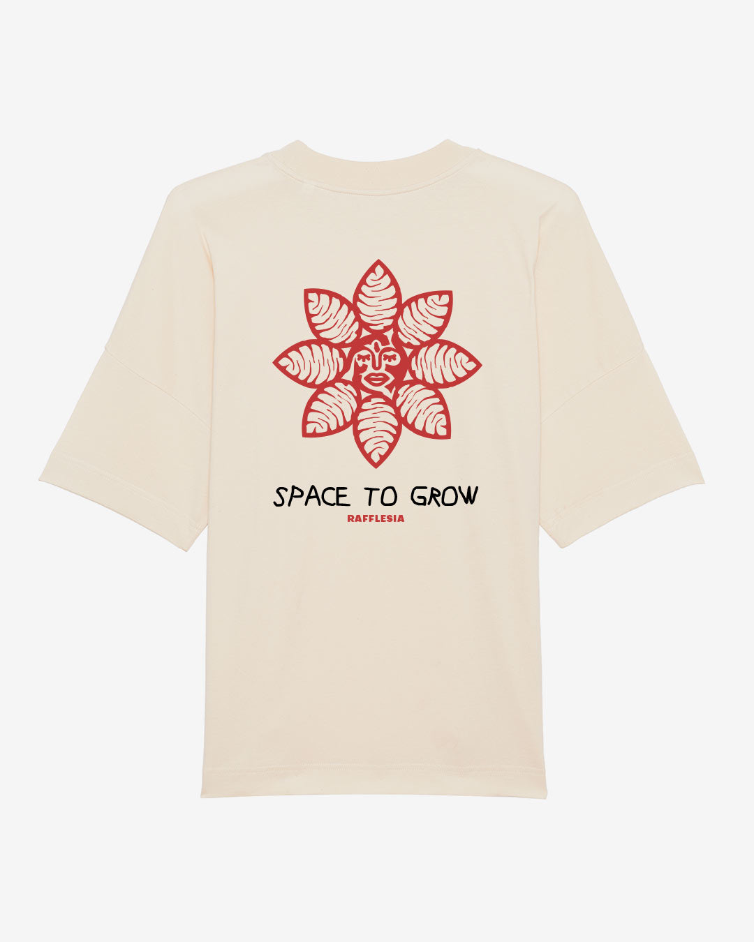 SPACE TO GROW Oversized Organic Shirt
