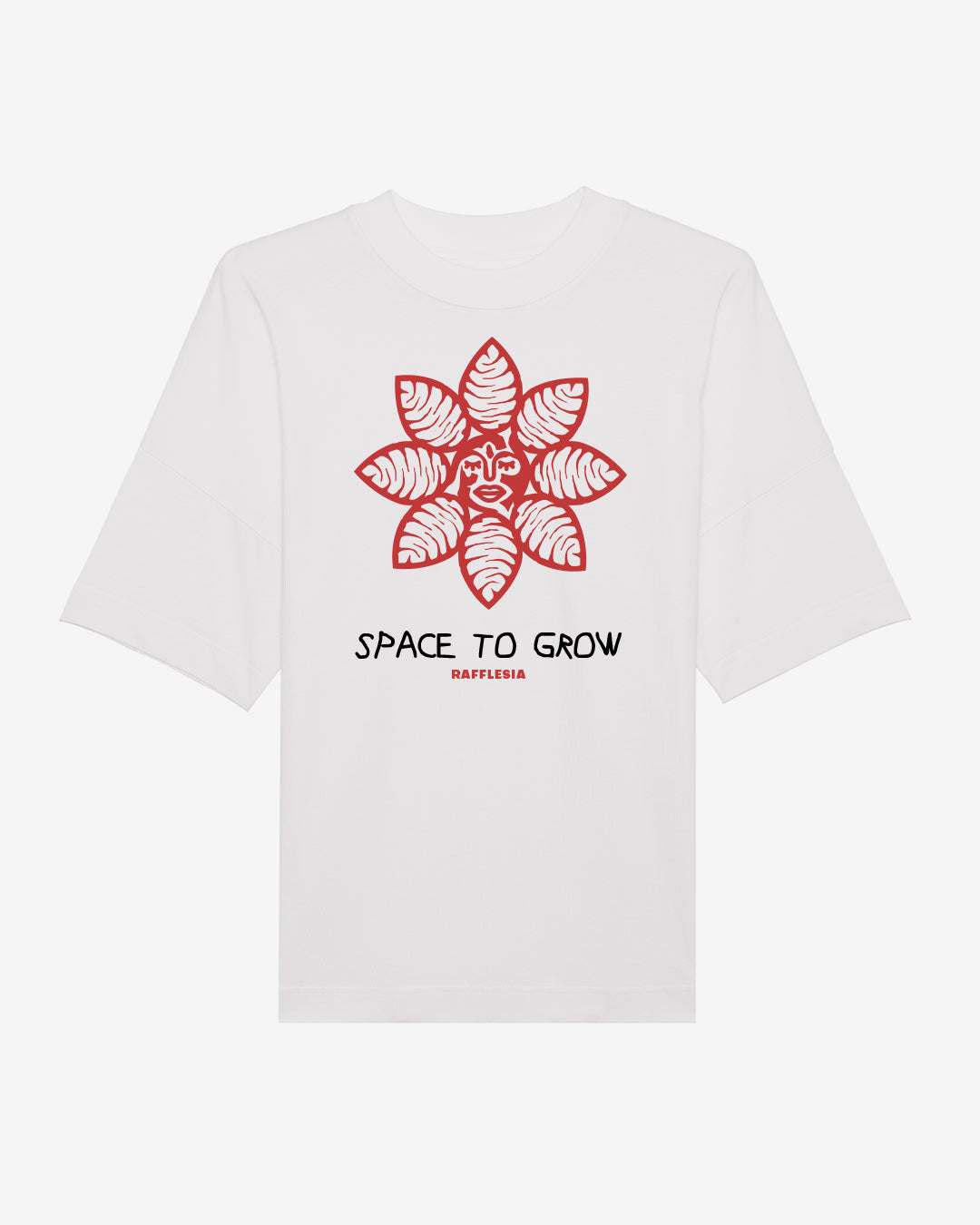 SPACE TO GROW Oversized Organic Shirt