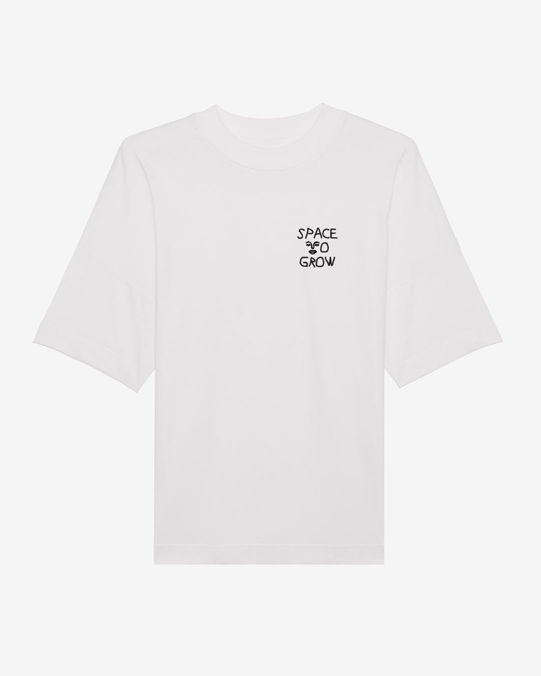 SPACE TO GROW Oversized Organic Shirt