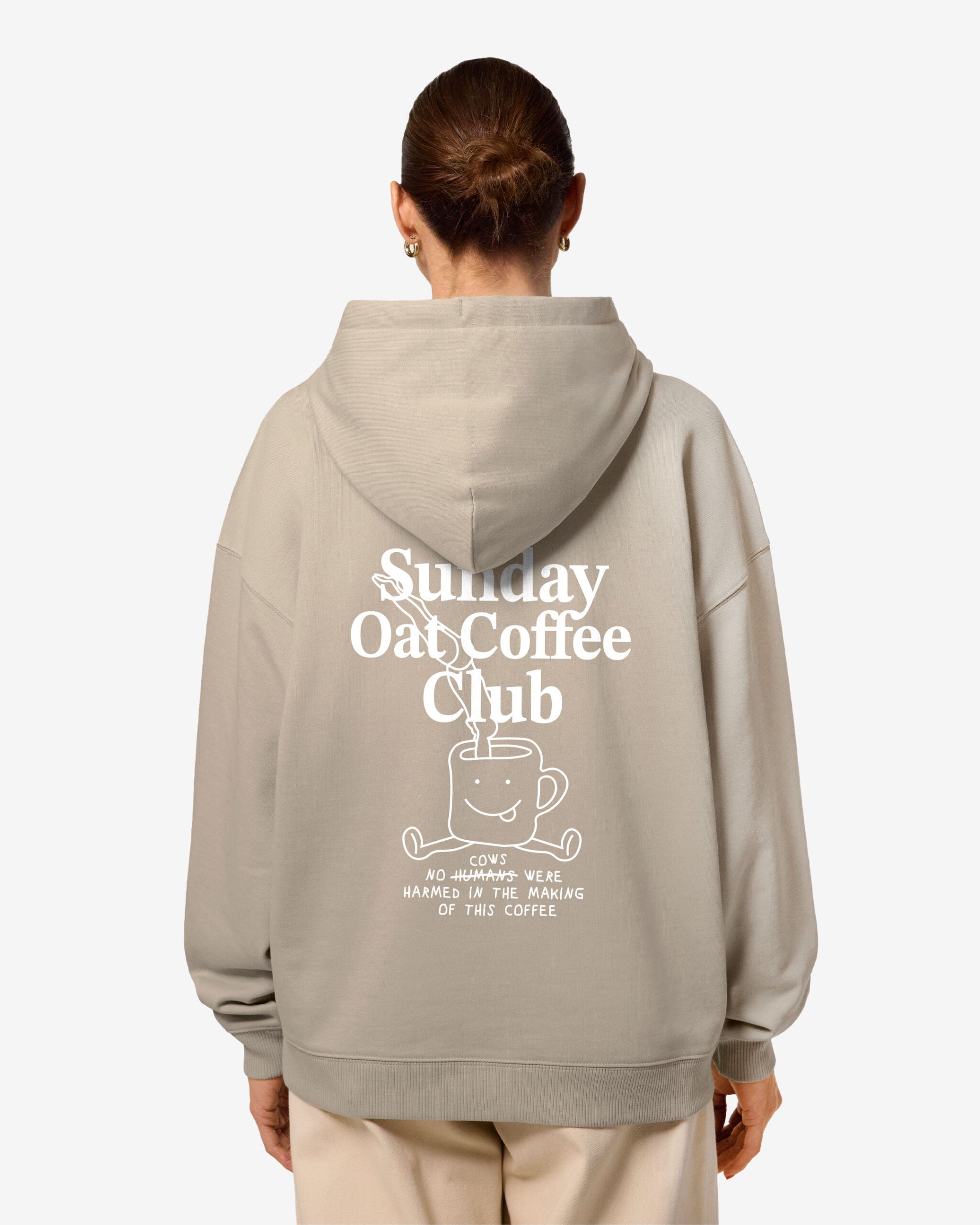 Sunday Oat Coffee Club Oversized Organic Hoodie
