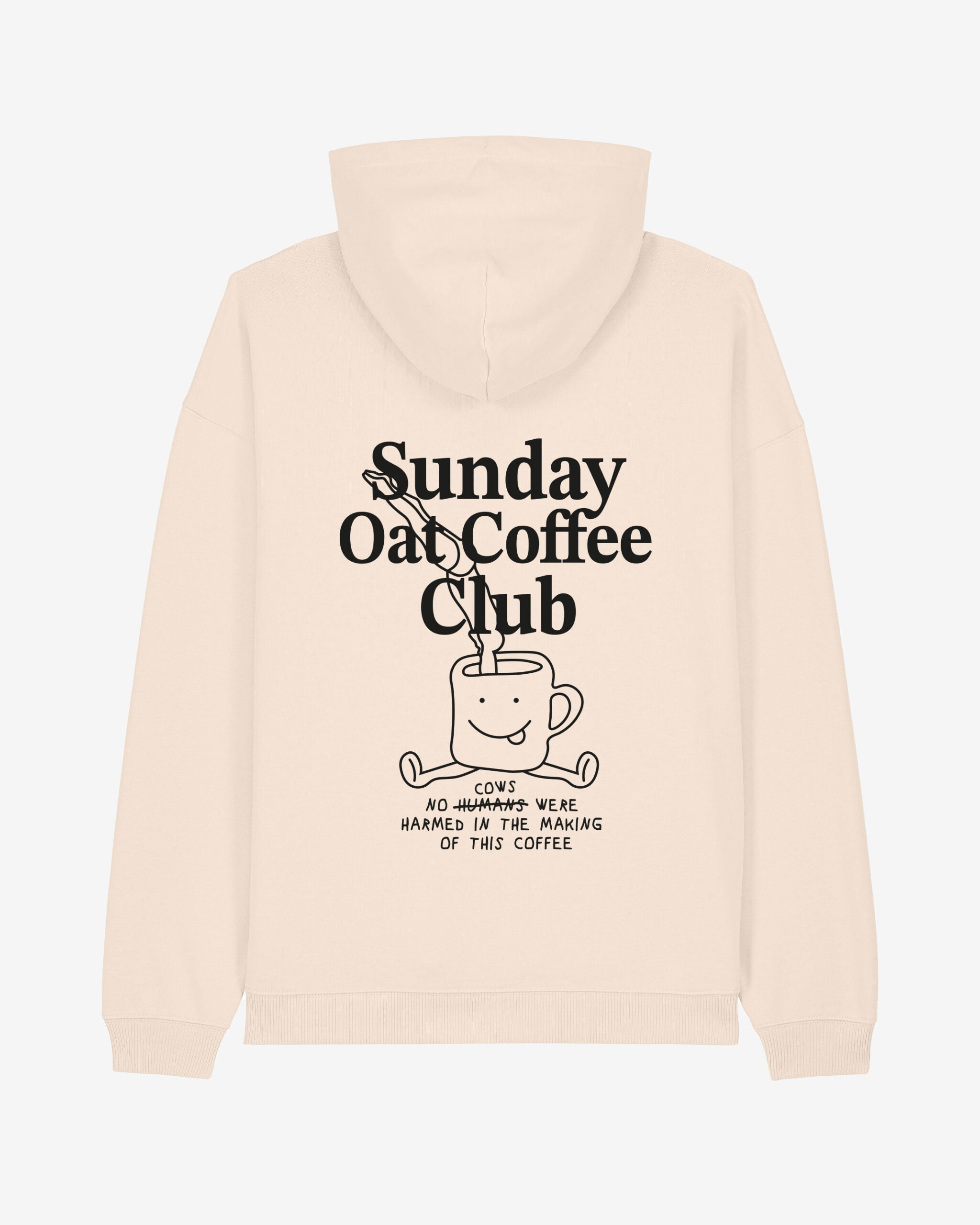 Sunday Oat Coffee Club Oversized Organic Hoodie