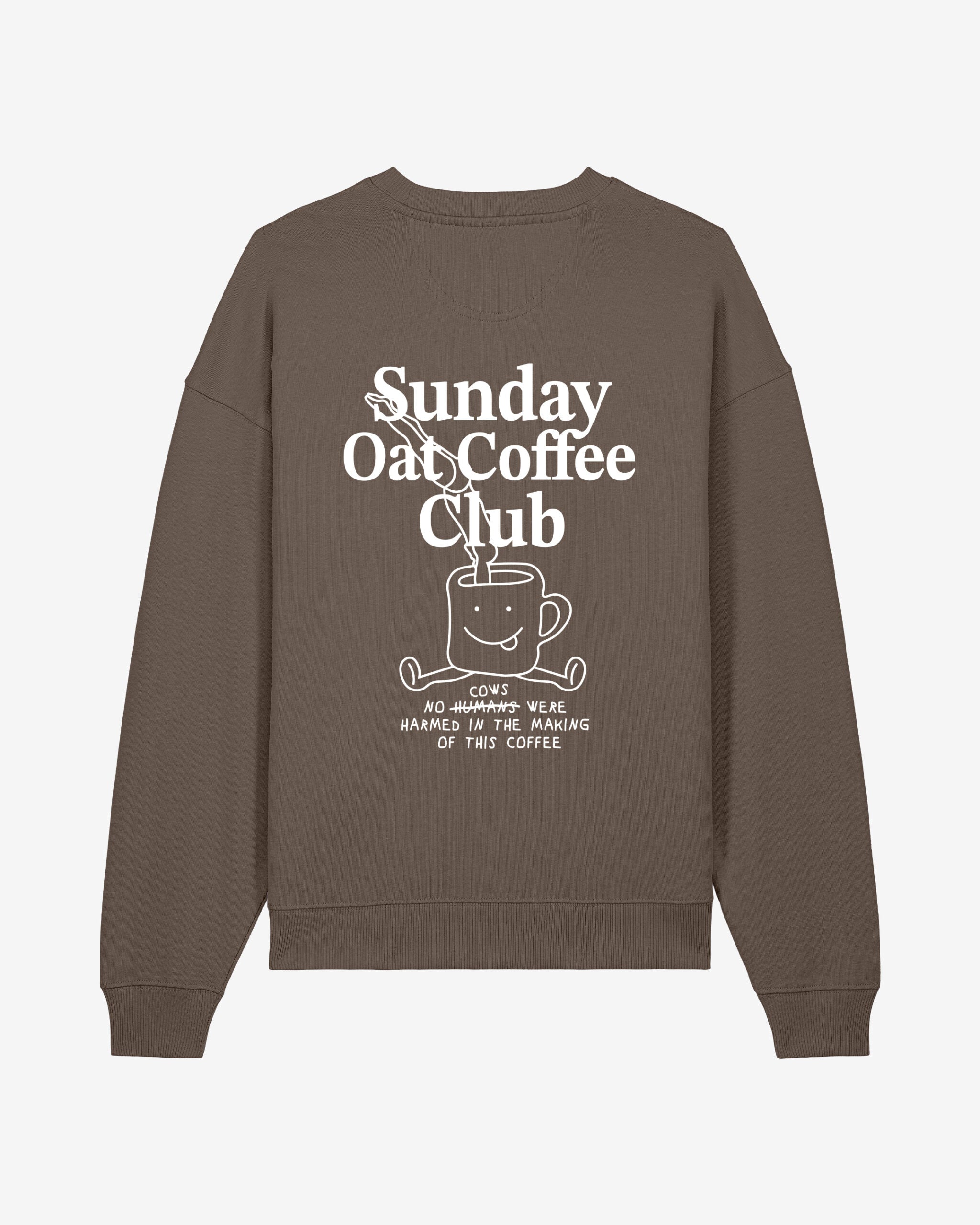 Sunday Oat Coffee Club Oversized Organic Sweatshirt