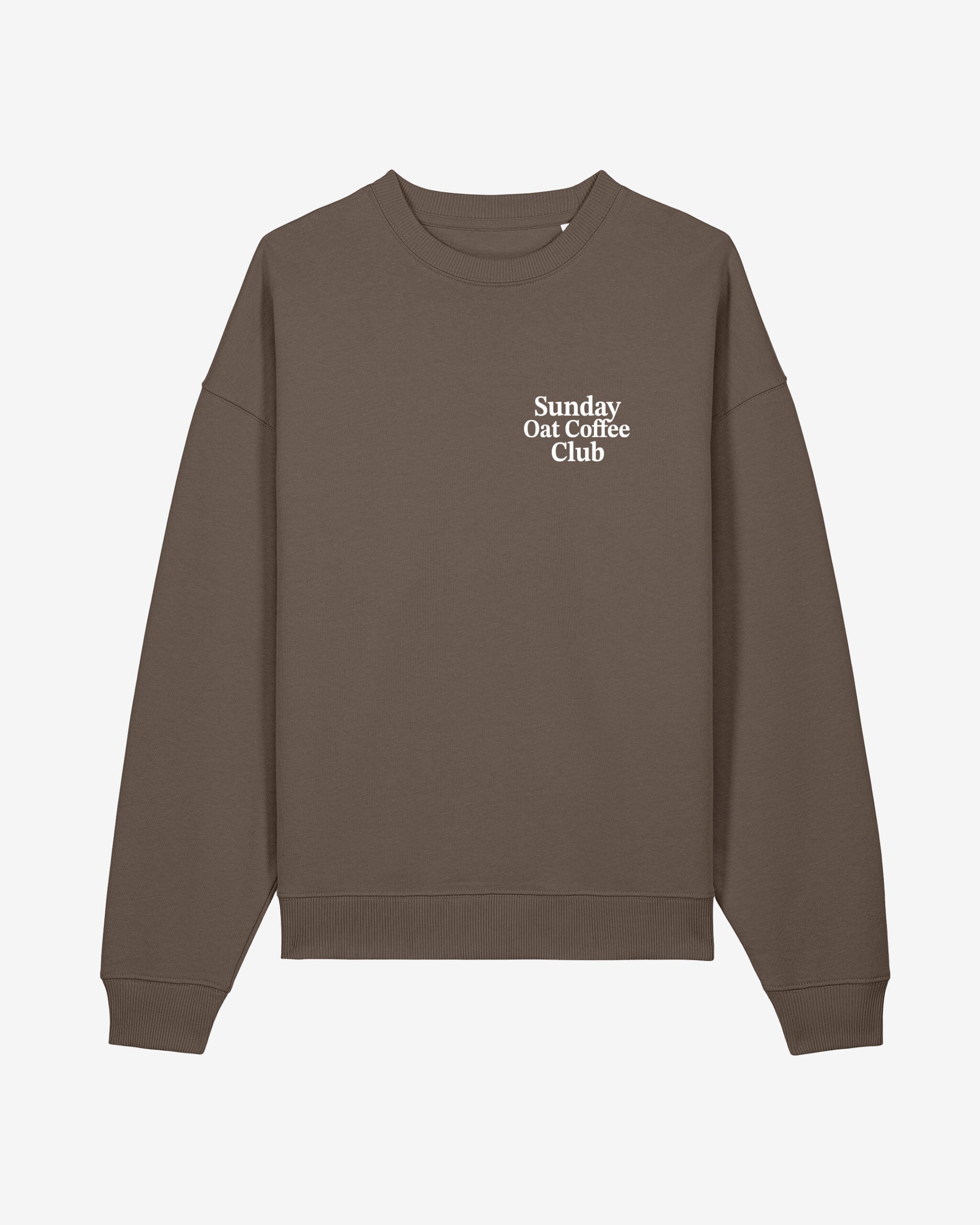 Sunday Oat Coffee Club Oversized Organic Sweatshirt