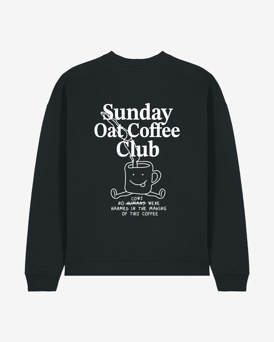 Sunday Oat Coffee Club Oversized Organic Sweatshirt