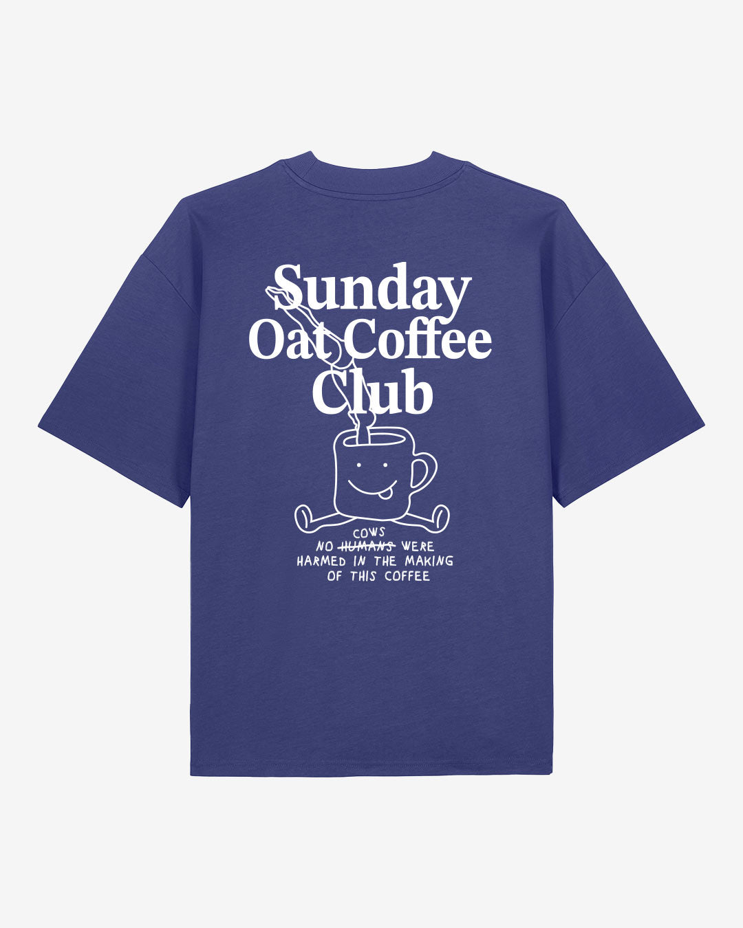Sunday Oat Coffee Club Oversized Organic Shirt