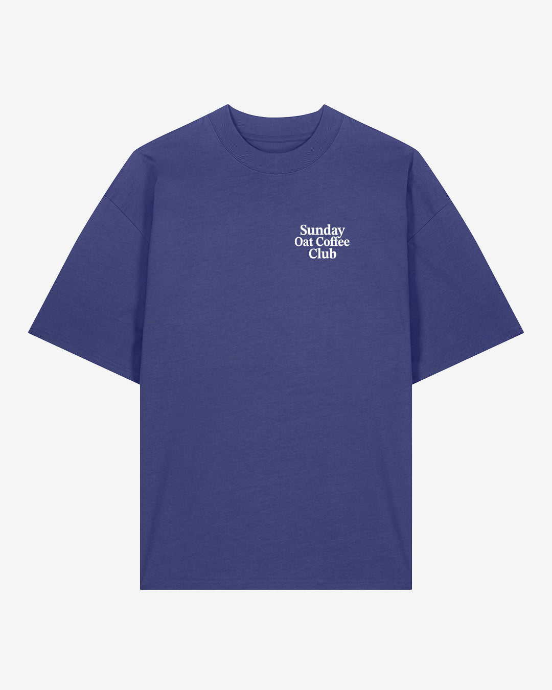 Sunday Oat Coffee Club Oversized Organic Shirt