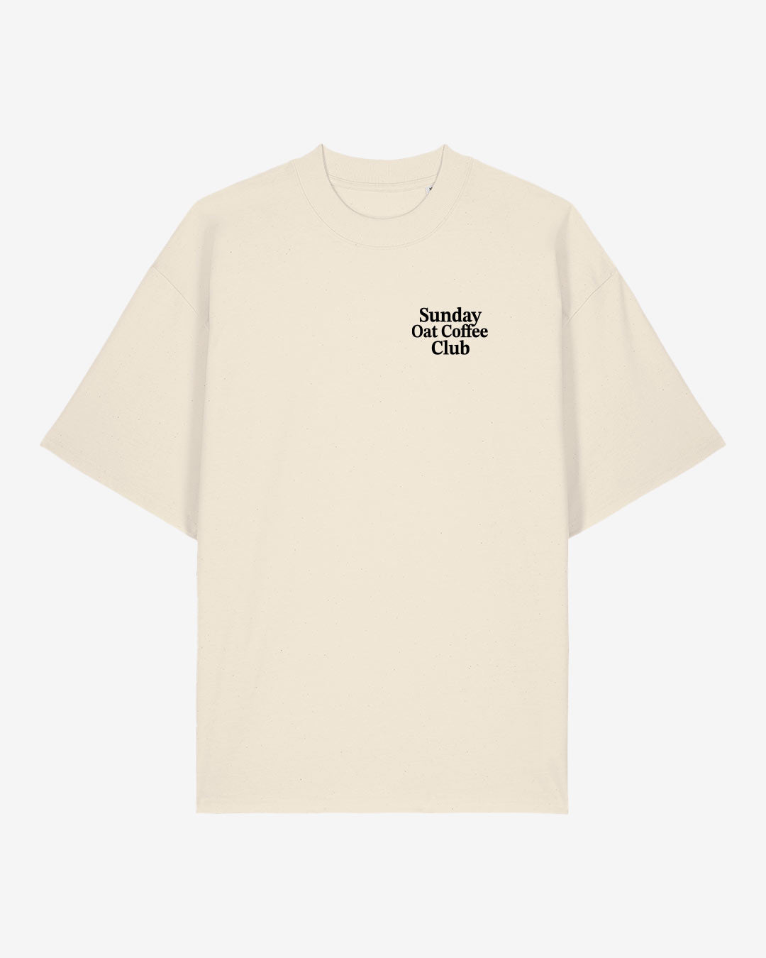 Sunday Oat Coffee Club Oversized Organic Shirt