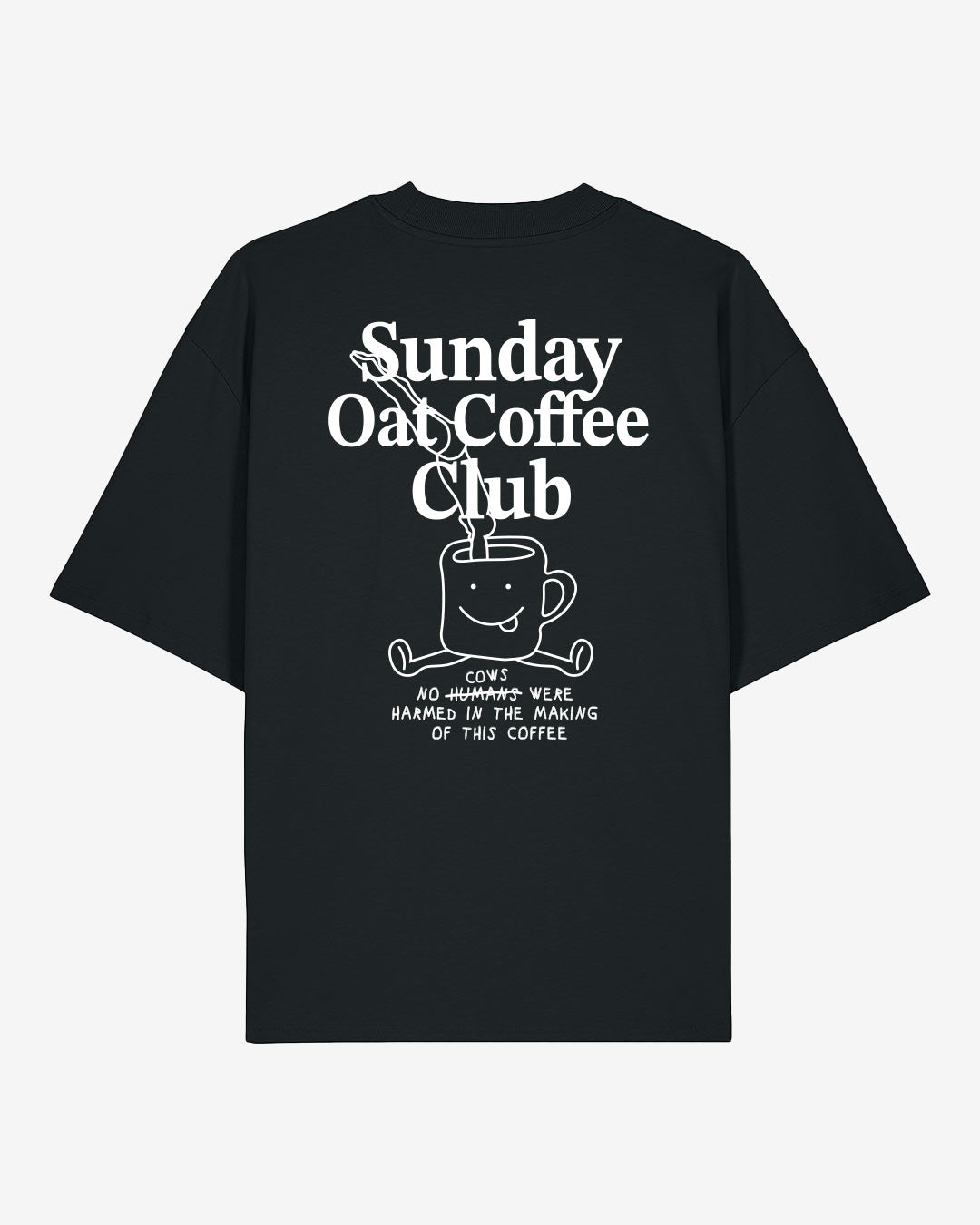 Sunday Oat Coffee Club Oversized Organic Shirt