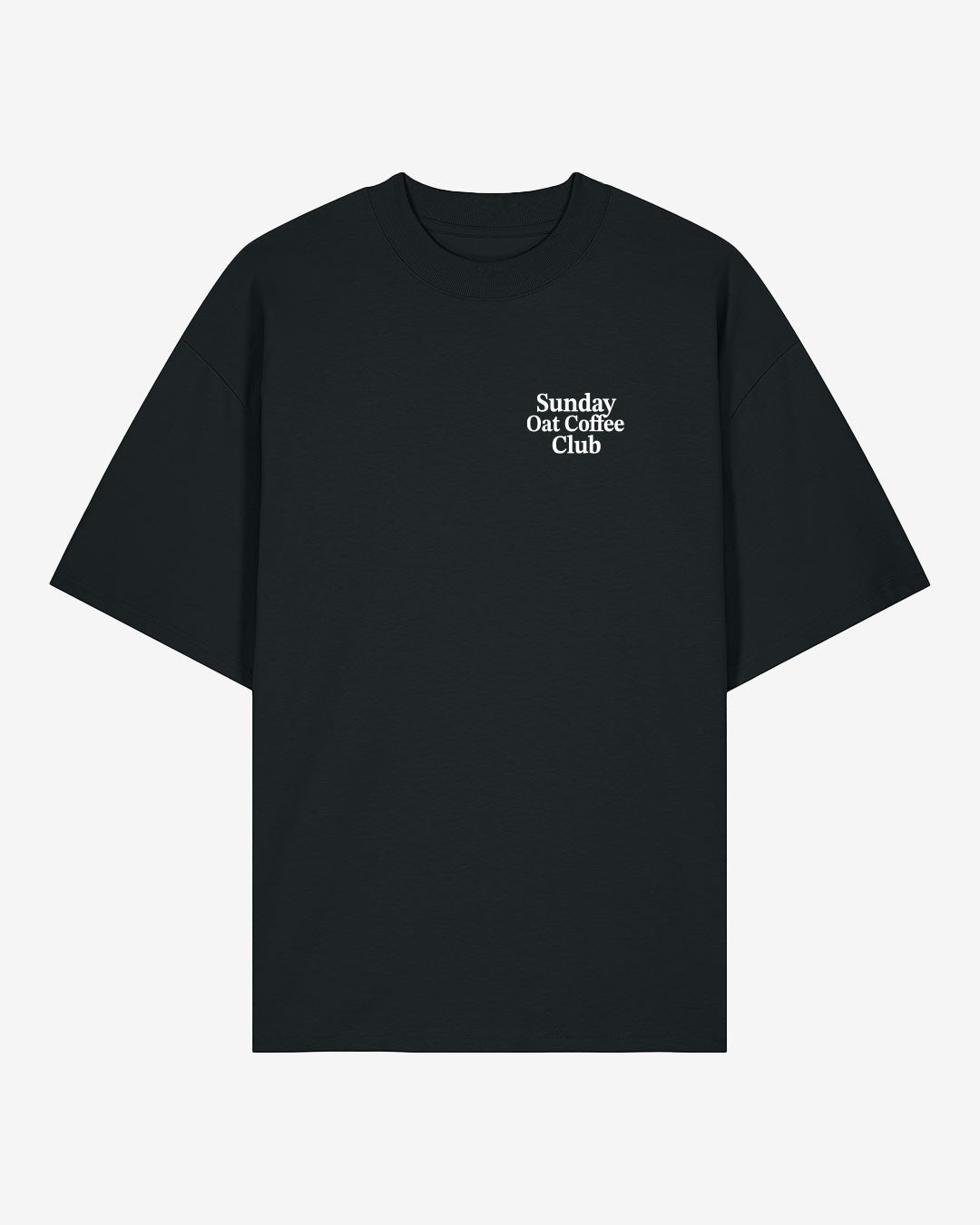 Sunday Oat Coffee Club Oversized Organic Shirt