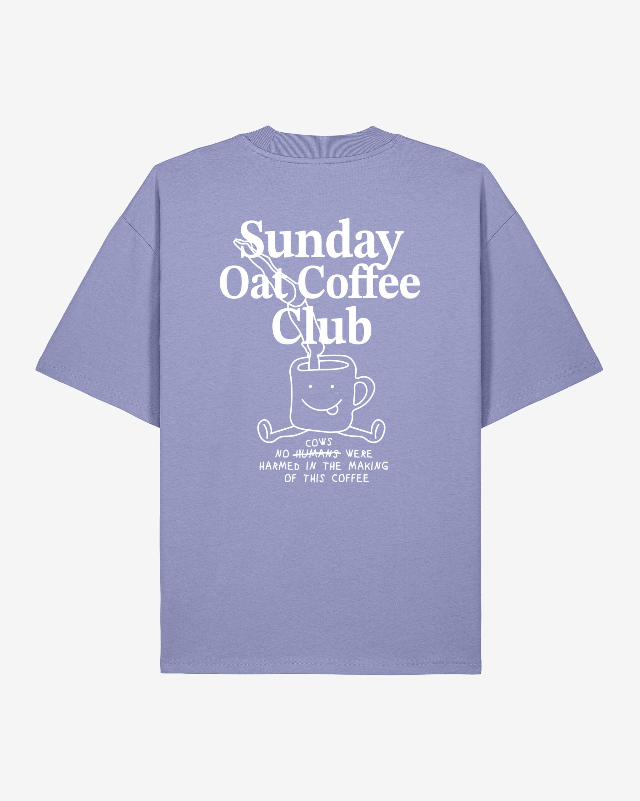 Sunday Oat Coffee Club Oversized Organic Shirt
