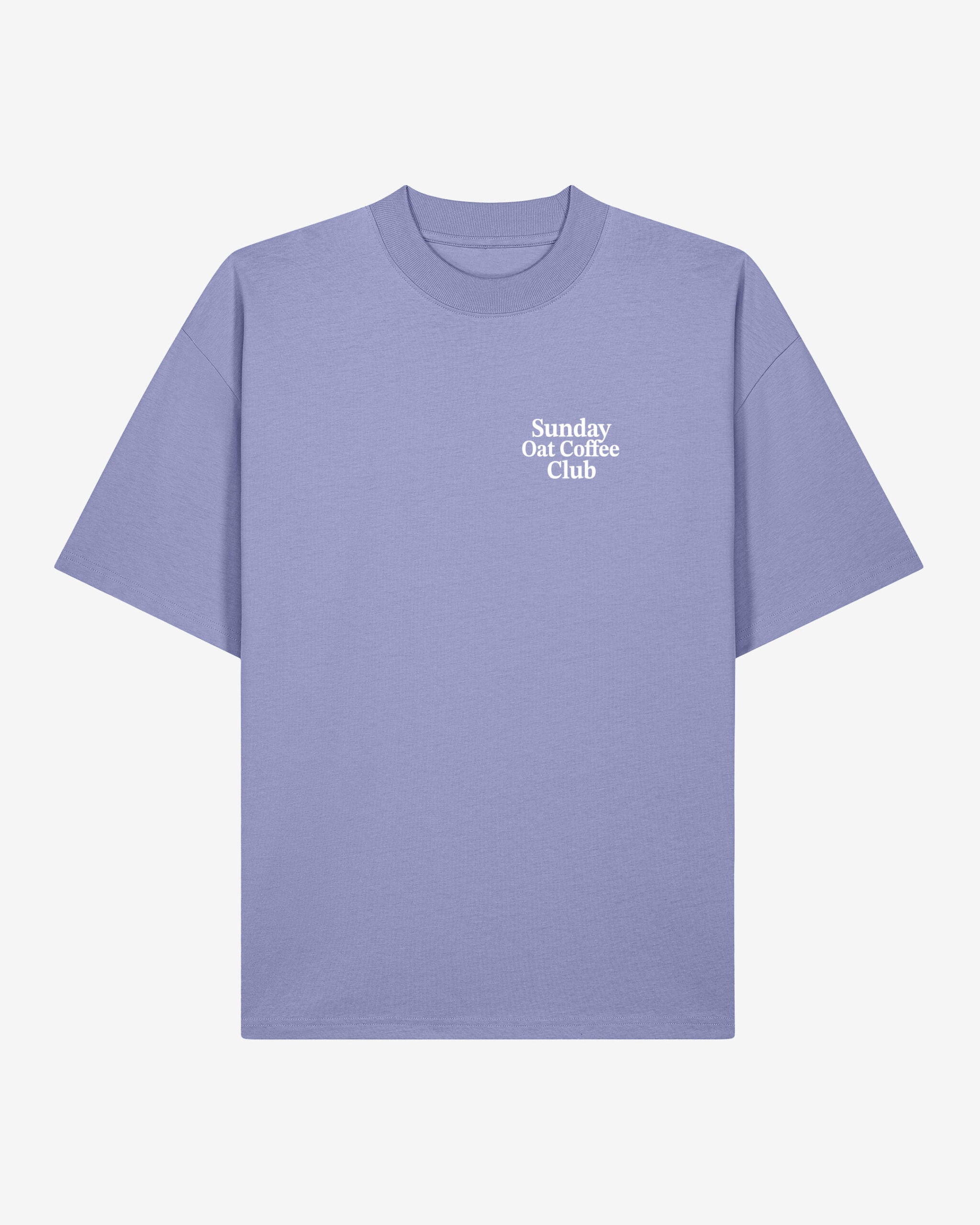 Sunday Oat Coffee Club Oversized Organic Shirt