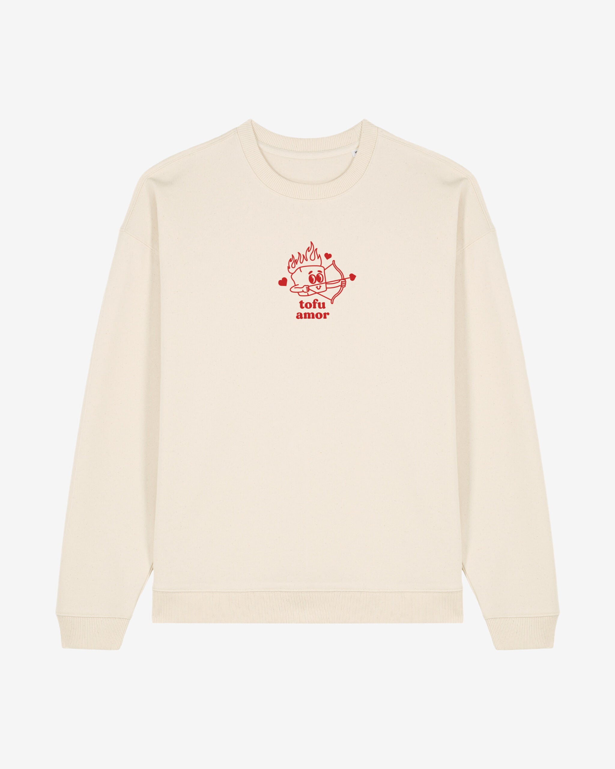 Tofu Amor Oversized Organic Sweatshirt