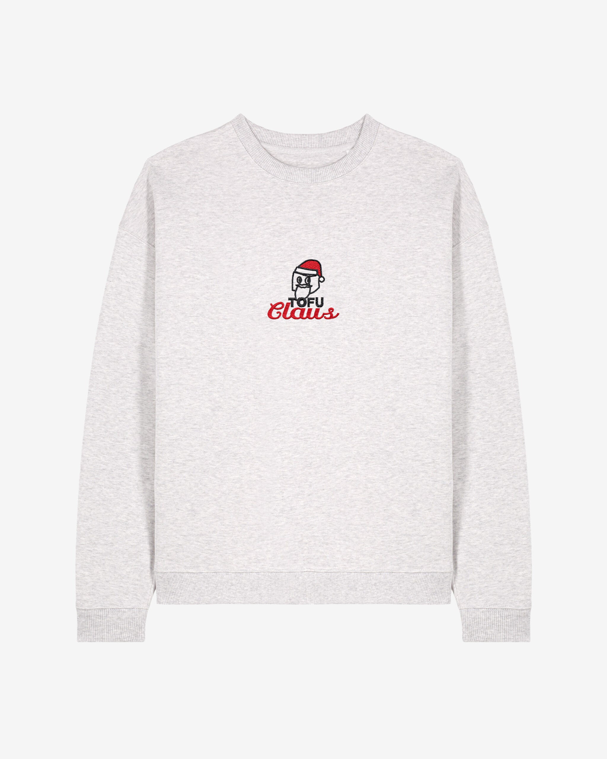 Tofu Claus Stick Oversized Organic Sweater