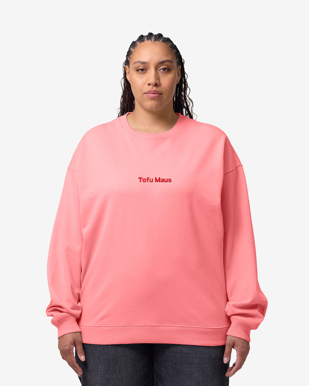 Tofu Maus Stick Oversized Organic Sweatshirt