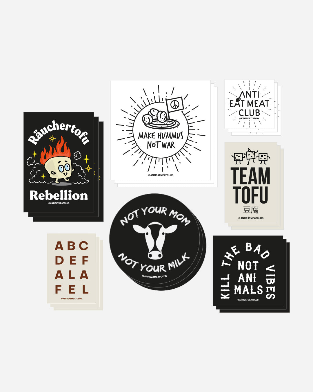 Vegan Sticker Set