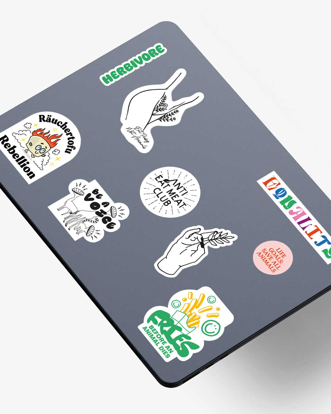 Vegan Sticker A4 Sheet