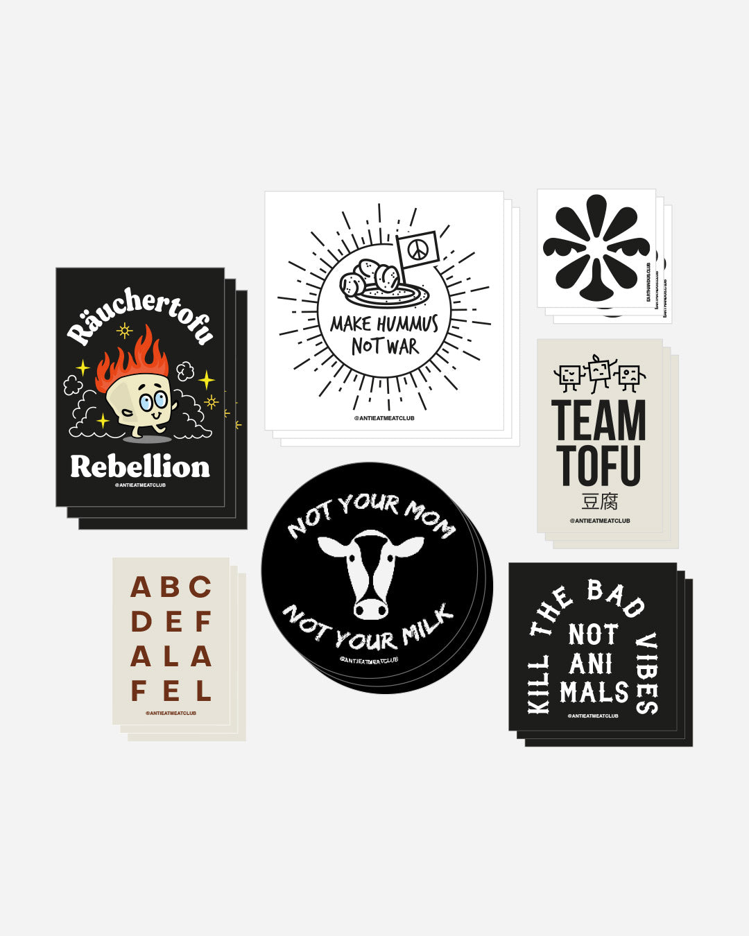 Vegan Sticker Set