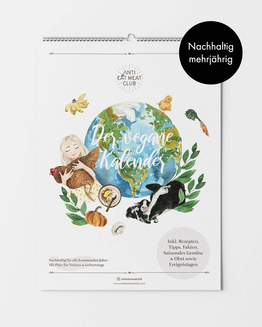 Veganer Jahreskalender