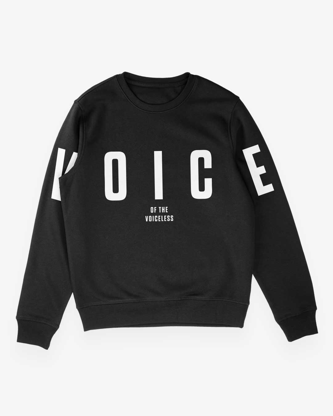 Voice Of The Voiceless Organic Sweatshirt